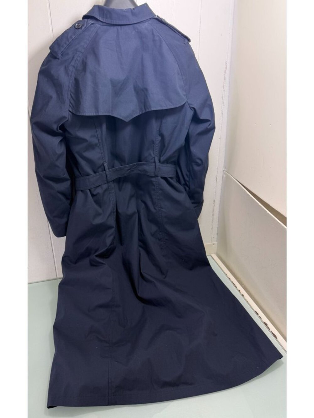 DSCP Military Trench Coat Women's 14 Long All Weather Removable Liner Air Force - Picture 2 of 14